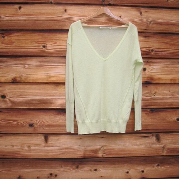 Athleta 100% Cashmere V Neck Sweater - Picture 2 of 8